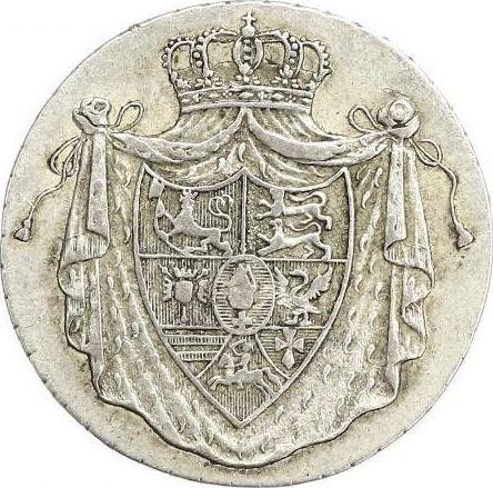Obverse 1/3 Thaler 1818 - Silver Coin Value - Oldenburg, Peter Frederick Wilhelm