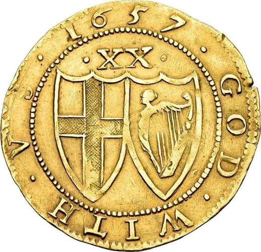 Revers Unite 1657 - Goldmünze Wert - Großbritannien, Gemeinschaft