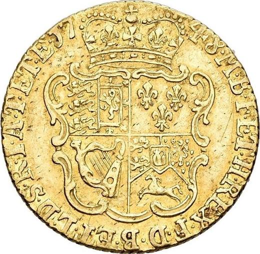 Reverse Half Guinea 1748 "Old Head" - Gold Coin Value - United Kingdom, George II