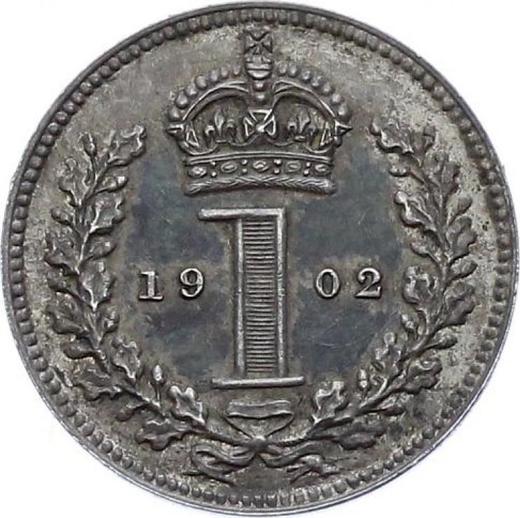 Reverse Penny 1902 "Type 1902-1910" - Silver Coin Value - United Kingdom, Edward VII