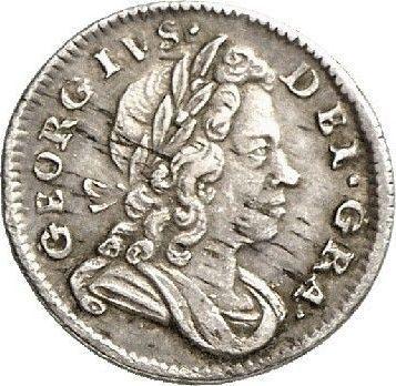 Anverso 2 peniques 1723 - valor de la moneda de plata - Gran Bretaña, Jorge I
