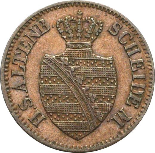 Avers 1 Pfennig 1843 G - Münze Wert - Sachsen-Altenburg, Joseph