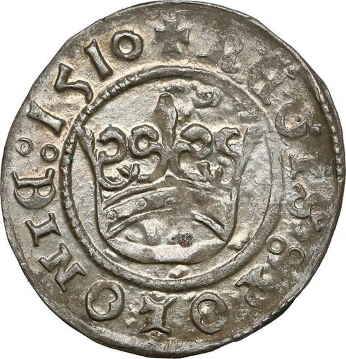 Obverse 1/2 Grosz 1510 - Silver Coin Value - Poland, Sigismund I the Old