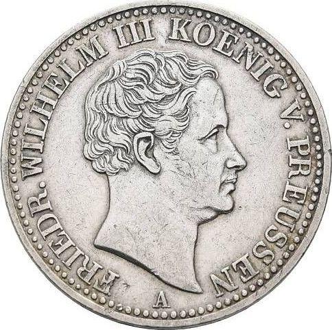 Obverse Thaler 1835 A "Mining" - Silver Coin Value - Prussia, Frederick William III