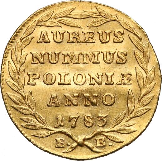 Reverse Ducat 1783 EB - Gold Coin Value - Poland, Stanislaus II Augustus