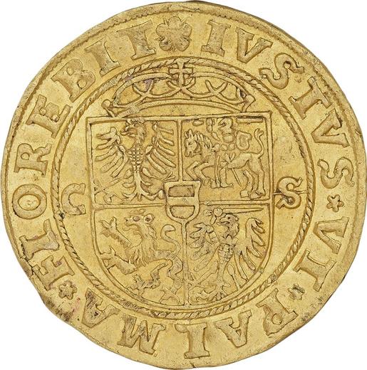 Reverse Ducat 1532 CS - Gold Coin Value - Poland, Sigismund I the Old