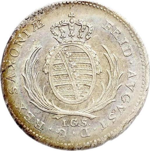 Obverse 1/12 Thaler 1813 I.G.S. - Silver Coin Value - Saxony-Albertine, Frederick Augustus I