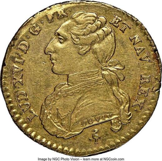 Avers 1/2 Louis d'or 1784 A - Goldmünze Wert - Frankreich, Ludwig XVI