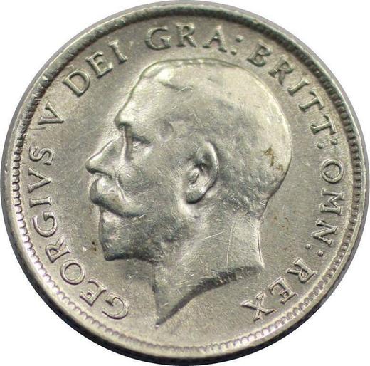 Avers 6 Pence 1916 - Silbermünze Wert - Großbritannien, Georg V