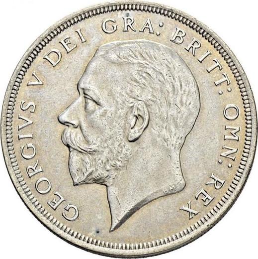 Avers 1 Krone 1934 - Silbermünze Wert - Großbritannien, Georg V