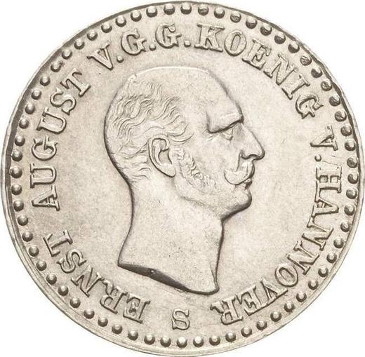 Obverse 1/12 Thaler 1840 S - Silver Coin Value - Hanover, Ernest Augustus