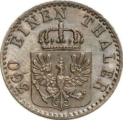 Obverse 1 Pfennig 1864 A - Coin Value - Prussia, William I