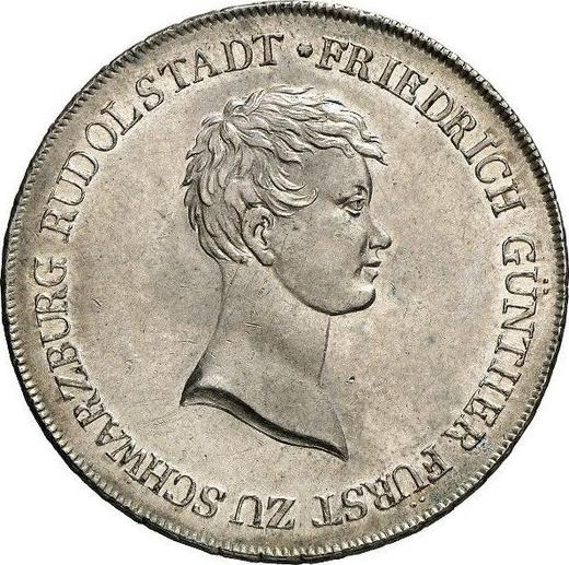 Аверс монеты - Талер 1813 года L - цена серебряной монеты - Шварцбург-Рудольштадт, Фридрих Гюнтер