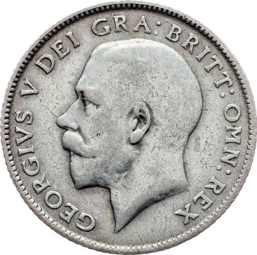 Anverso 6 peniques 1923 - valor de la moneda de plata - Gran Bretaña, Jorge V