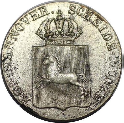 Obverse 1/24 Thaler 1841 A - Silver Coin Value - Hanover, Ernest Augustus