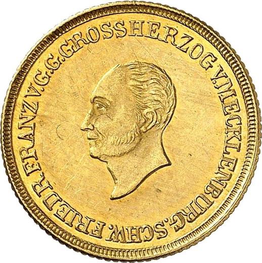 Obverse 2 1/2 Thaler 1831 - Gold Coin Value - Mecklenburg-Schwerin, Frederick Francis I