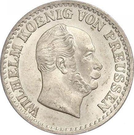 Obverse Silber Groschen 1870 B - Silver Coin Value - Prussia, William I