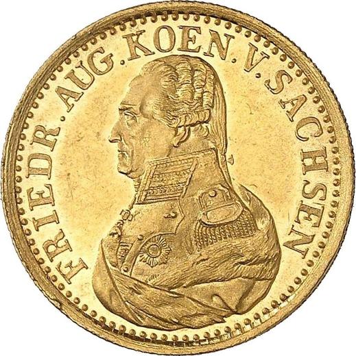 Obverse Ducat 1826 I.G.S. - Gold Coin Value - Saxony-Albertine, Frederick Augustus I