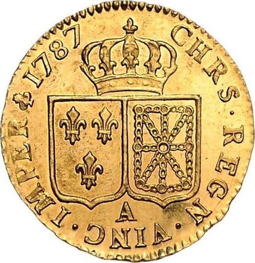 Revers Louis d’or 1787 A - Goldmünze Wert - Frankreich, Ludwig XVI