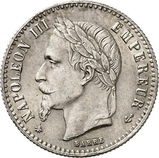 Obverse 50 Centimes 1865 A "Type 1864-1869" - Silver Coin Value - France, Napoleon III