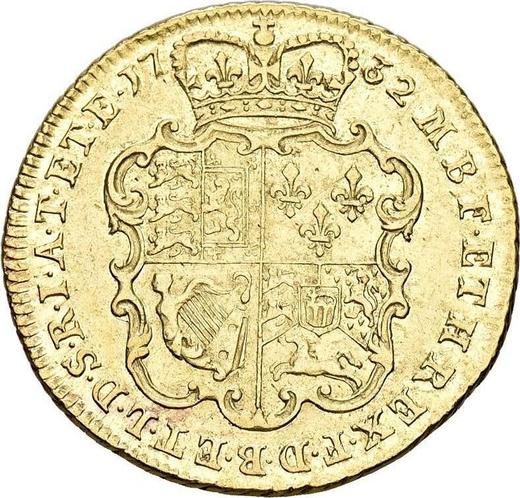 Reverse Guinea 1732 EIC "Young Head" Large lettering - Gold Coin Value - United Kingdom, George II