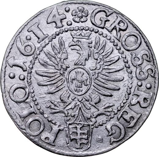 Reverse 1 Grosz 1614 "Type 1597-1627" - Silver Coin Value - Poland, Sigismund III Vasa