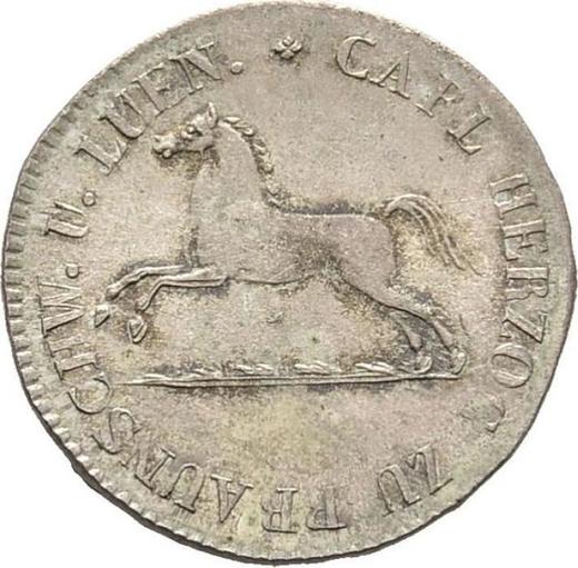 Obverse 1/12 Thaler 1830 CvC - Silver Coin Value - Brunswick-Wolfenbüttel, Charles II