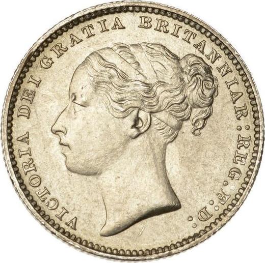 Obverse Shilling 1882 - Silver Coin Value - United Kingdom, Victoria