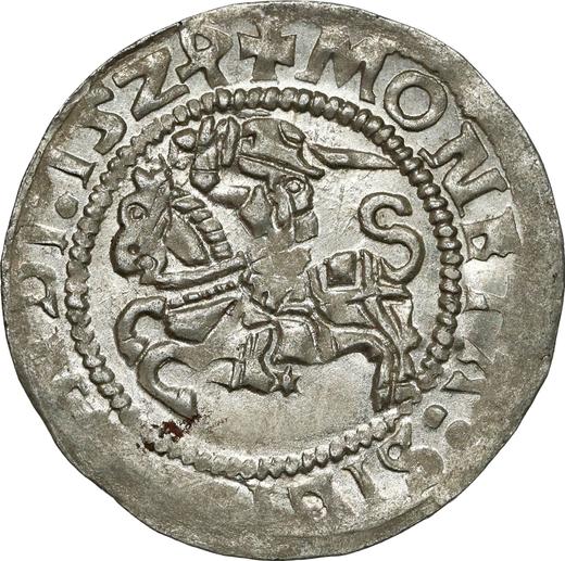 Obverse 1/2 Grosz 1524 "Lithuania" - Silver Coin Value - Poland, Sigismund I the Old