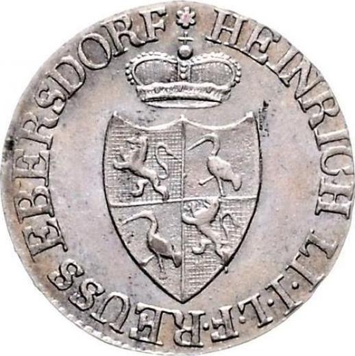 Obverse Ebersdorf Groschen 1814 - Silver Coin Value - Reuss-Schleiz, Heinrich LI