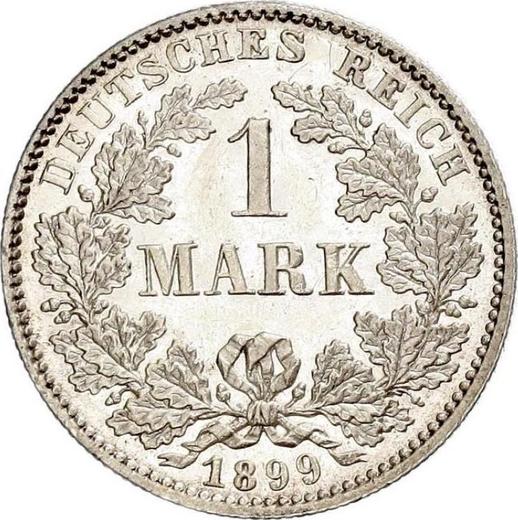 Avers 1 Mark 1899 F "Typ 1891-1916" - Silbermünze Wert - Deutschland, Deutsches Kaiserreich