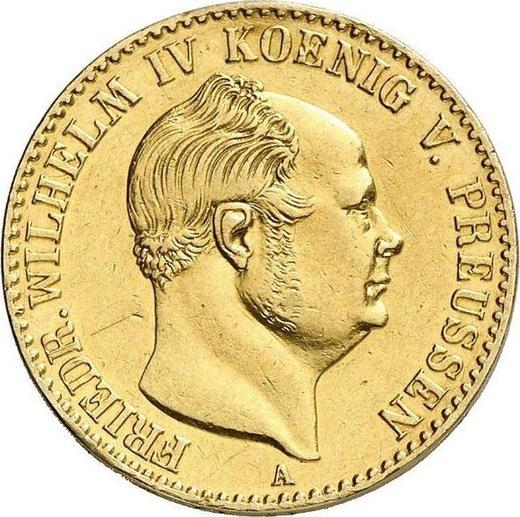Obverse Krone 1859 A - Gold Coin Value - Prussia, Frederick William IV