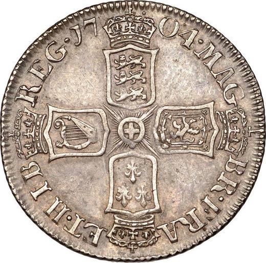 Revers 1 Schilling 1704 "Zweiter Porträttyp" - Silbermünze Wert - Großbritannien, Anne