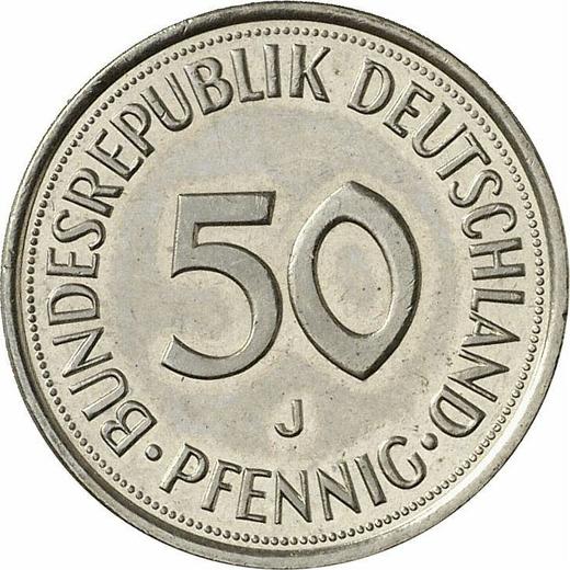 Obverse 50 Pfennig 1978 J - Coin Value - Germany, FRG