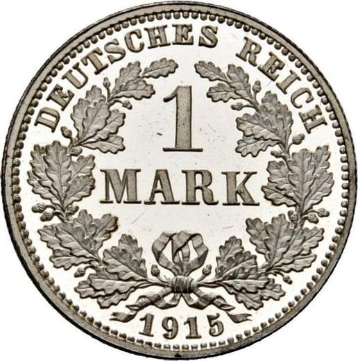 Obverse 1 Mark 1915 E "Type 1891-1916" - Silver Coin Value - Germany, German Empire