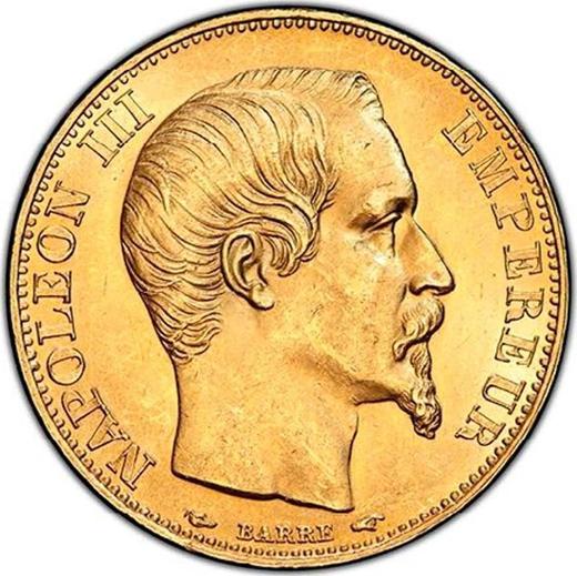 Obverse 20 Francs 1855 A "Type 1853-1860" - Gold Coin Value - France, Napoleon III