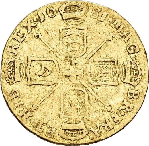 Reverse Half Guinea 1681 "Second laureate bust" Elephant and castle - Gold Coin Value - United Kingdom, Charles II