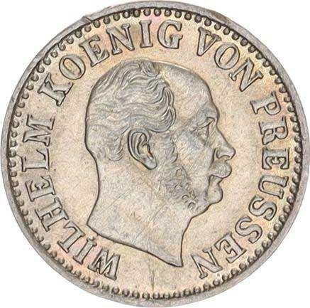 Obverse 1/2 Silber Groschen 1872 C - Silver Coin Value - Prussia, William I