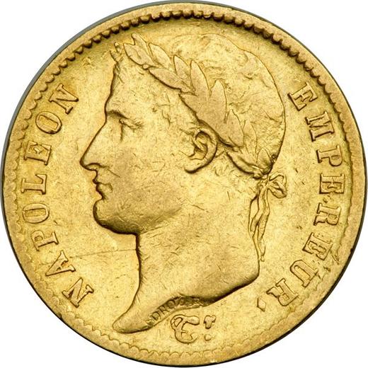 Avers 20 Franken 1813 R "Typ 1809-1815" - Goldmünze Wert - Frankreich, Napoleon I