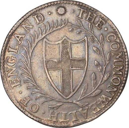 Anverso 1 Corona 1656 "Tipo 1649-1656" - valor de la moneda de plata - Gran Bretaña, Mancomunidad