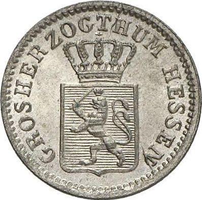Obverse Kreuzer 1844 - Silver Coin Value - Hesse-Darmstadt, Louis II