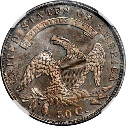 1834 50C Capped Bust Half Dollar Proof Crushed Lettered Edge - Auction ...