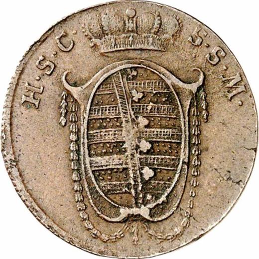 Аверс монеты - 3 пфеннига 1807 года - цена  монеты - Саксен-Кобург-Заальфельд, Эрнст I