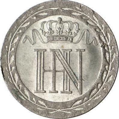 Obverse 20 Céntimos 1810 C - Silver Coin Value - Westphalia, Jérôme Napoléon