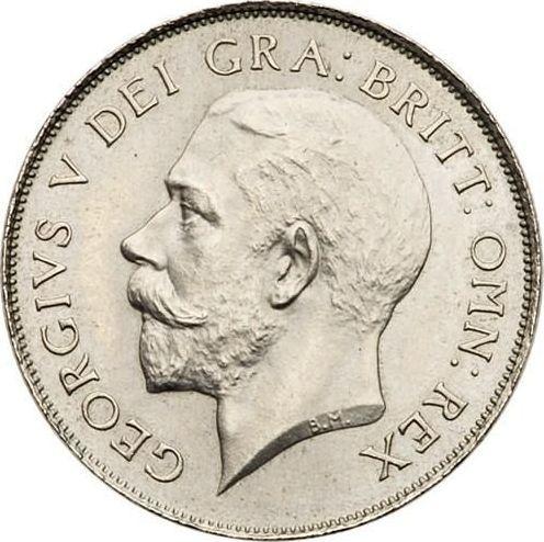 Obverse Shilling 1923 - Silver Coin Value - United Kingdom, George V