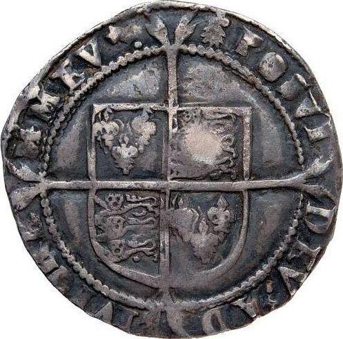 Reverse Sixpence no date (1561-1577) "Third issues" - Silver Coin Value - United Kingdom, Elizabeth I