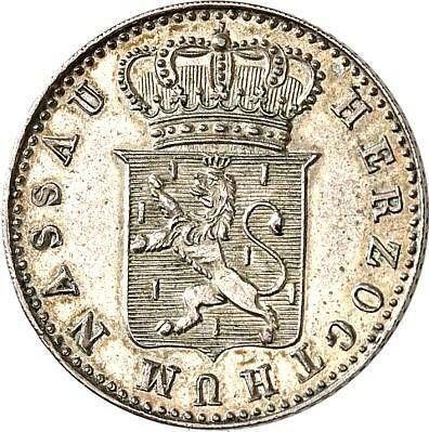 Obverse 6 Kreuzer 1836 - Silver Coin Value - Nassau, William