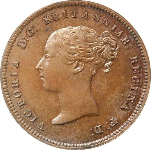 Obverse Half Farthing 1853 -  Coin Value - United Kingdom, Victoria