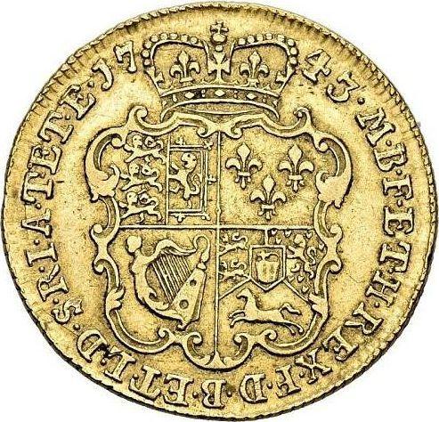 Reverse Guinea 1743 "Intermediate Head" - Gold Coin Value - United Kingdom, George II