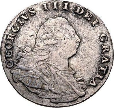 Obverse Fourpence (Groat) 1795 - Silver Coin Value - United Kingdom, George III